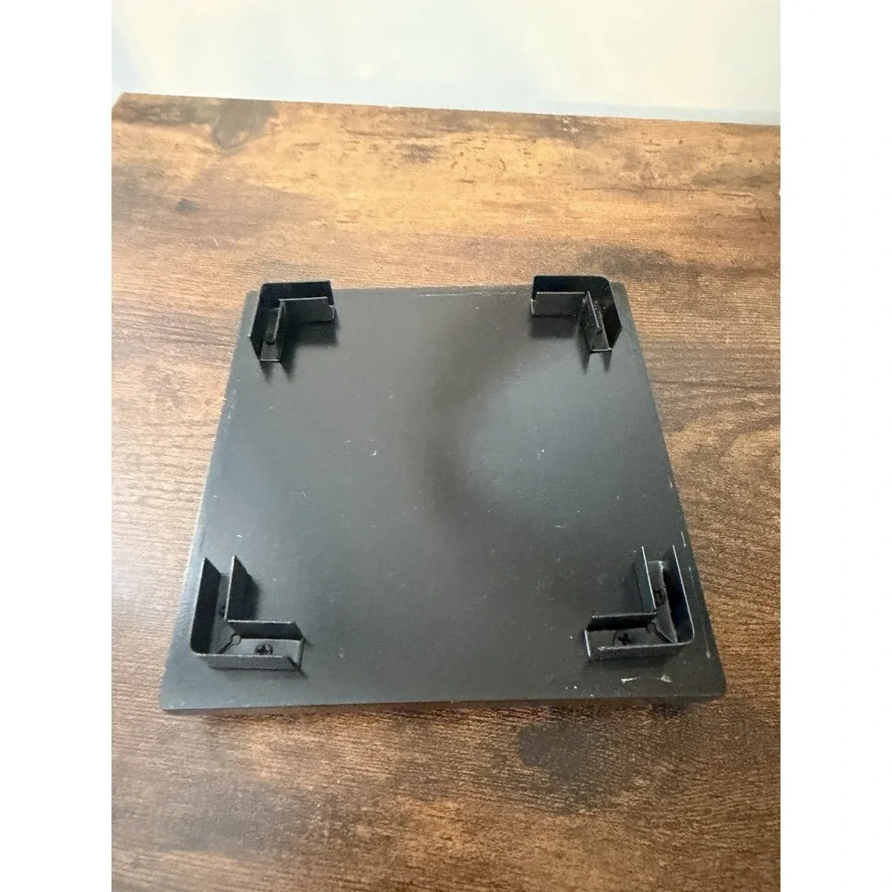Shannon Crystal Dublin Crystal Glass‎ Revolving Photo Cube Frame w/ Base Lid
